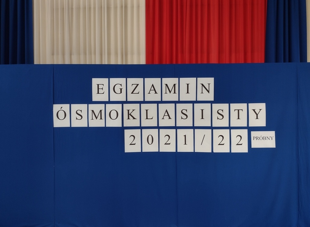 Zdjęcie do EGZAMIN &Oacute;SMOKLASISTY - PR&Oacute;BNY