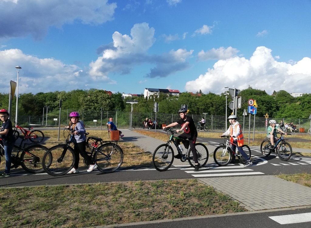 Zdjęcie do Trening przed egzaminem na kartę rowerową