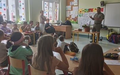 Zdjęcie do Wizyta leśniczego