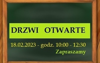Zdjęcie do DRZWI OTWARTE W JEDYNCE 