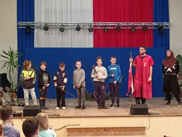 Zdjęcie do  Żywa lekcja historii pt. "Życie i kultura w średniowieczu"