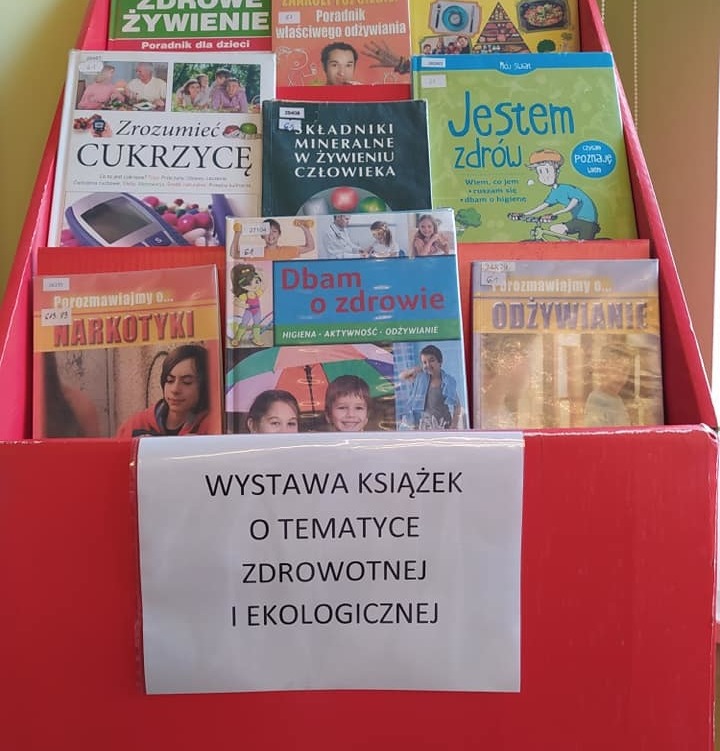 Zdjęcie do  Wystawa książek o tematyce zdrowotnej i ekologicznej 