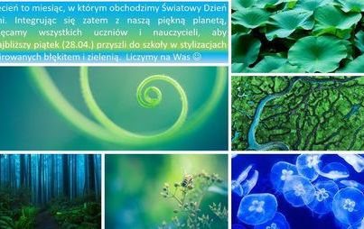 Zdjęcie do KWIETNIOWY KOLOROWY PIĄTEK W BŁĘKICIE &nbsp; I ZIELENI &nbsp;
