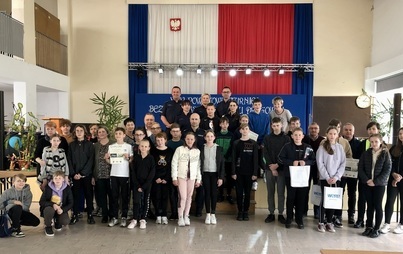 Zdjęcie do POWIATOWY TURNIEJ BEZPIECZEŃSTWA RUCHU DROGOWEGO