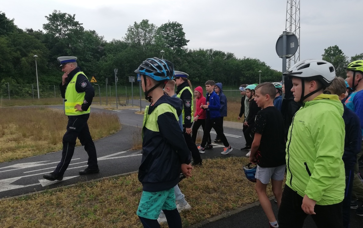 Zdjęcie do Trening przed egzaminem na kartę rowerową