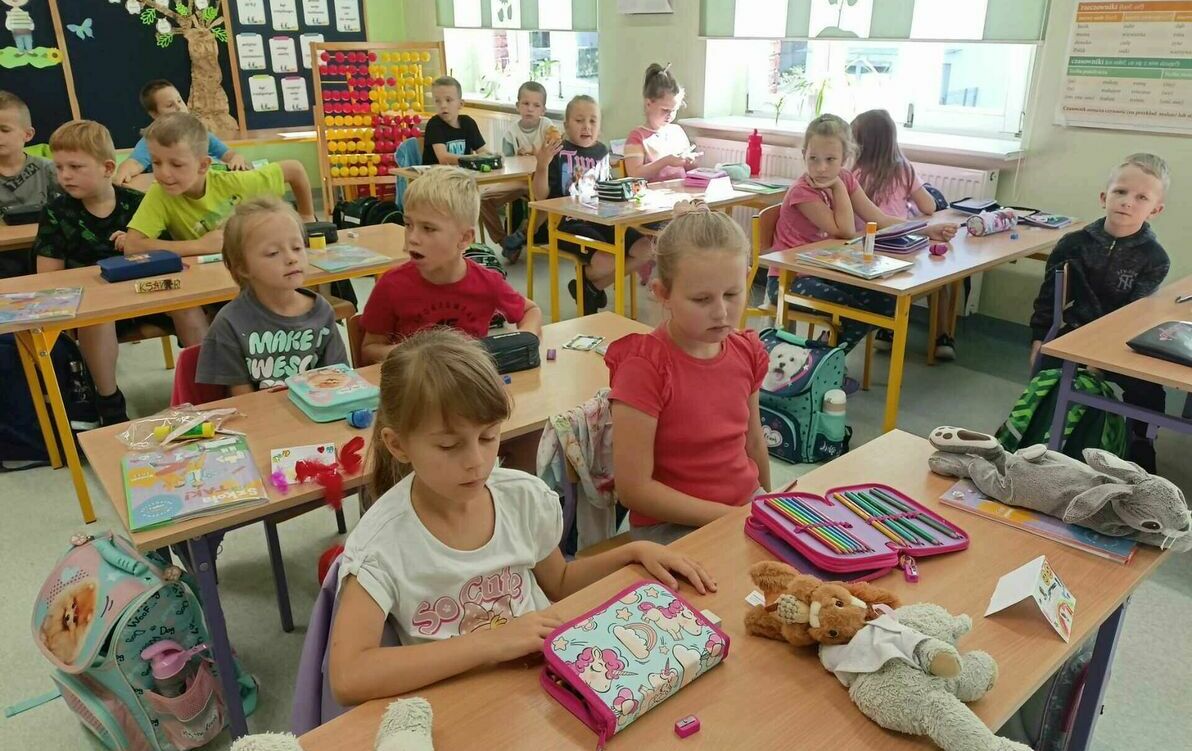 Zdjęcie do Pierwszaki i ich początki w szkole &nbsp; &nbsp; &nbsp;