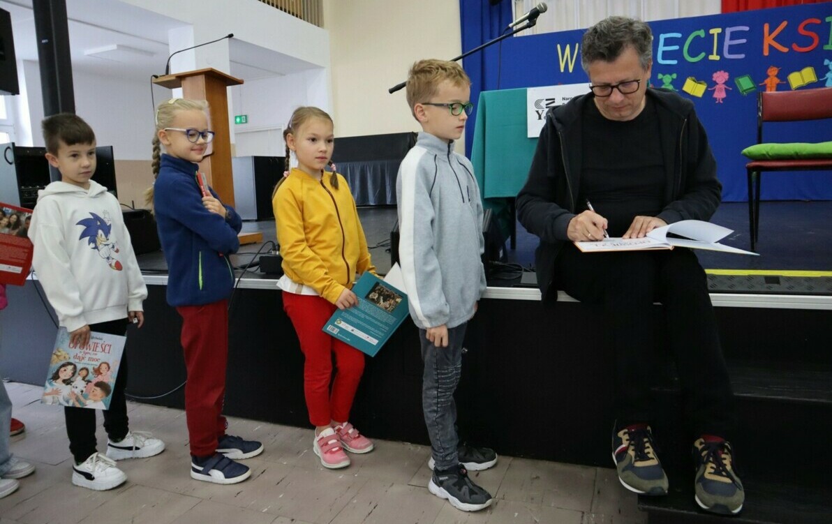 Zdjęcie do Spotkanie autorskie z Panem Markiem Michalakiem