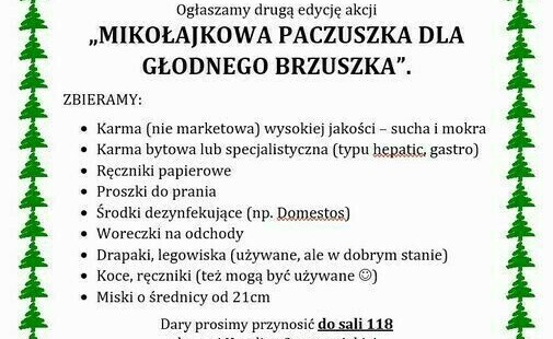 Zdjęcie do "MIKOŁAJKOWA PACZUSZKA DLA GŁODNEGO BRZUSZKA"