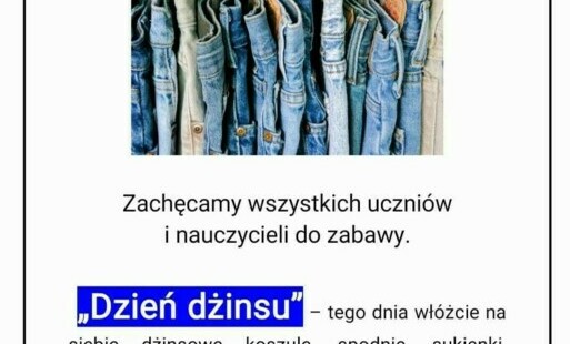 Zdjęcie do "Dzień dżinsu"