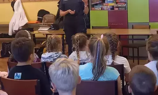 Zdjęcie do Spotkanie z panią policjantką